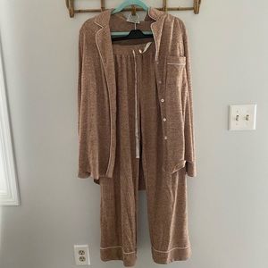 Button down pajama set